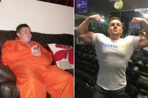 Obese Teenager Meets His Dream Girl After Shedding A Lot Of Weight. Photos